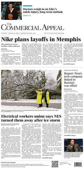 Cover of The Commercial Appeal