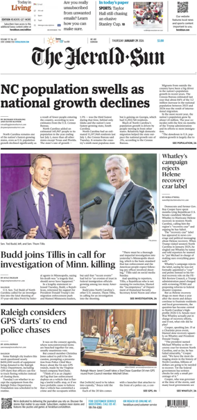 Cover of The Herald Sun