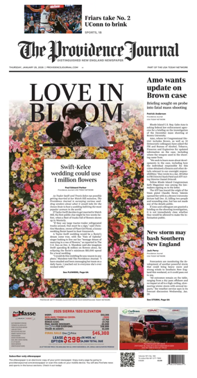 Cover of The Providence Journal