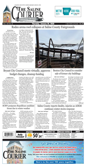 Cover of The Saline Courier