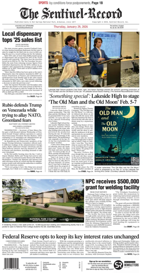 Cover of The Sentinel-Record