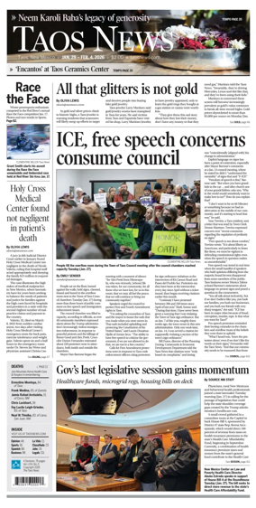 Cover of The Taos News