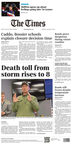 Cover of The Times (Shreveport)