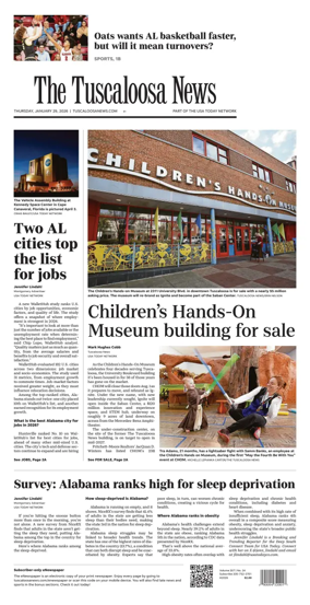 Cover of The Tuscaloosa News