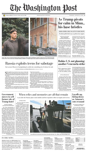 Cover of The Washington Post