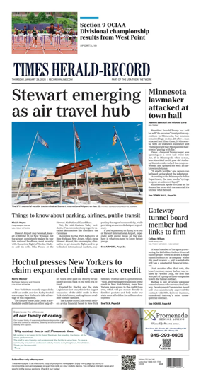 Cover of Times Herald-Record