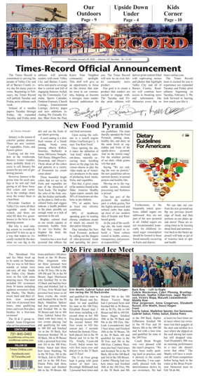 Cover of Valley City Times-Record