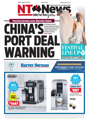 Cover of NT News