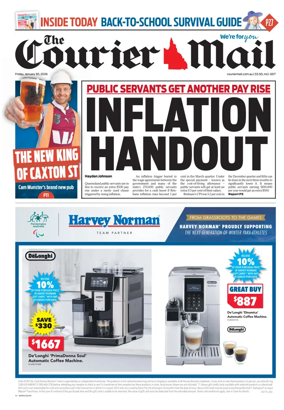 Cover of The Courier-Mail