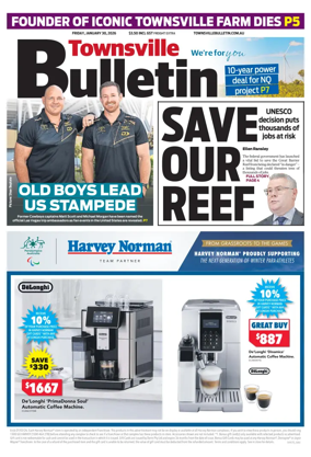 Cover of Townsville Bulletin