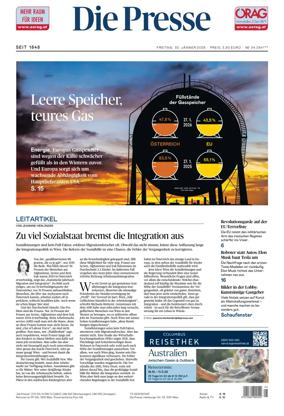 Cover of Die Presse