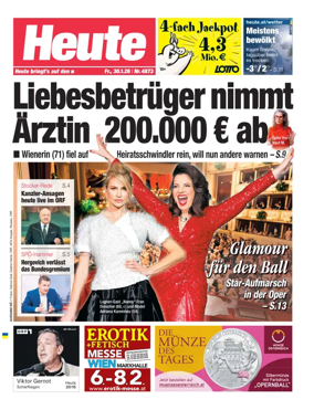 Cover of Heute - Niederosterreich Ausgabe