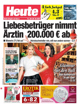 Cover of Heute - Wien Ausgabe