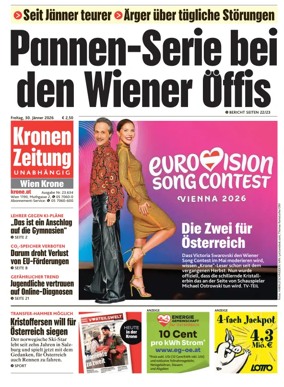 Cover of Kronen Zeitung