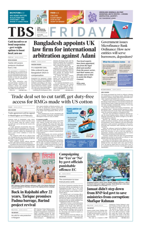 Cover of The Business Standard