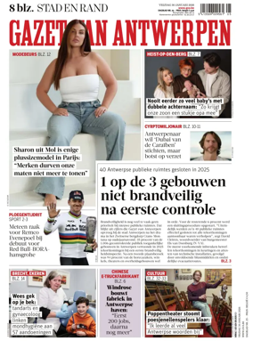 Cover of Gazet van Antwerpen Stad en Rand