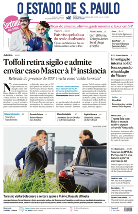 Cover of O Estado de S. Paulo