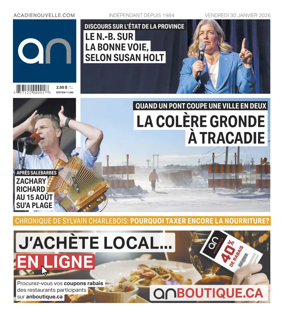 Cover of Acadie Nouvelle