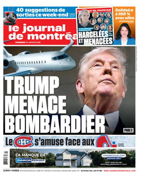 Cover of Le Journal de Montreal