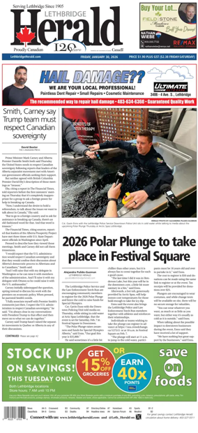 Cover of Lethbridge Herald