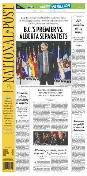Cover of National Post - (Latest Edition)
