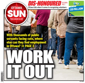Cover of Ottawa Sun