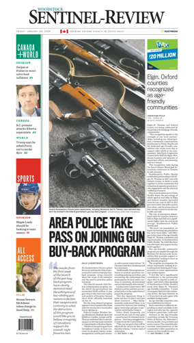 Cover of Sentinel-Review (Woodstock)