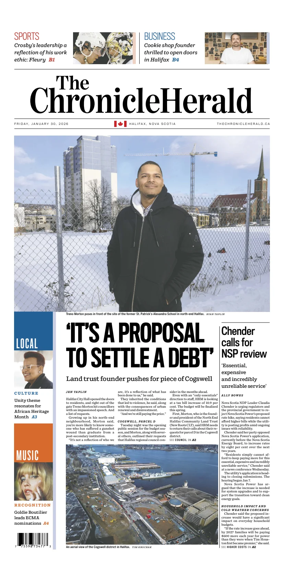 Cover of The Chronicle Herald (Provincial)