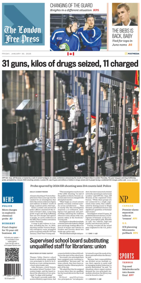 Cover of The London Free Press