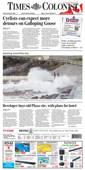 Cover of Times Colonist