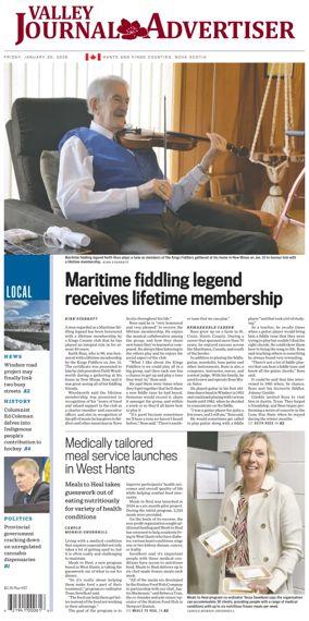 Cover of Valley Journal Advertiser