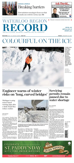 Cover of Waterloo Region Record