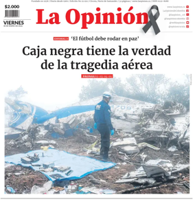 Cover of La Opinion
