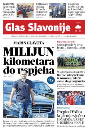 Cover of Glas Slavonije