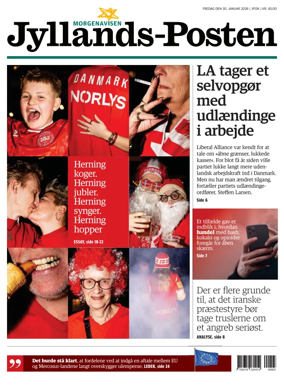 Cover of Jyllands-Posten