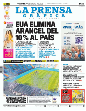 Cover of La Prensa Grafica