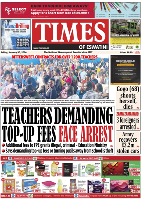 Cover of Times of Eswatini