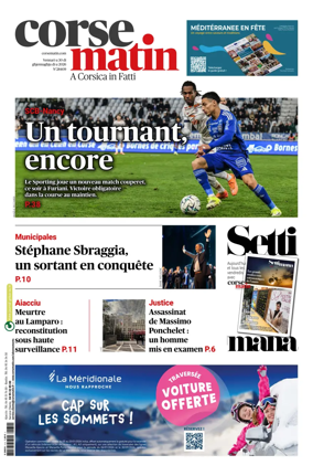 Cover of Corse Matin