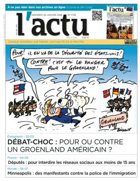 Cover of L'actu