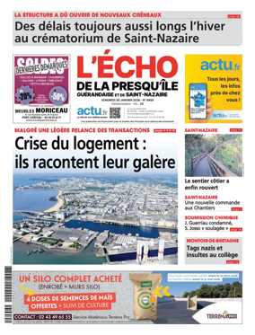 Cover of L'Echo de la Presqu'ile (SN)
