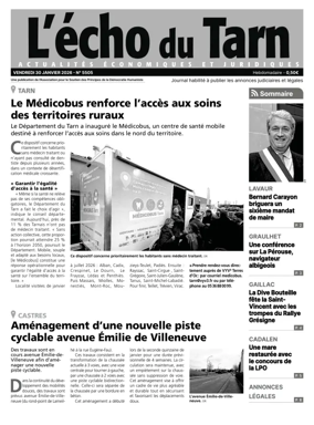 Cover of L’echo du Tarn