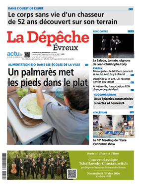 Cover of La Depeche Evreux