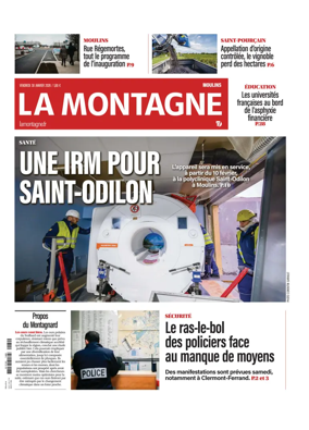 Cover of La Montagne (Moulins)