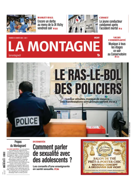Cover of La Montagne (Vichy)