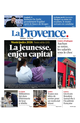 Cover of La Provence Aubagne-La Ciotat
