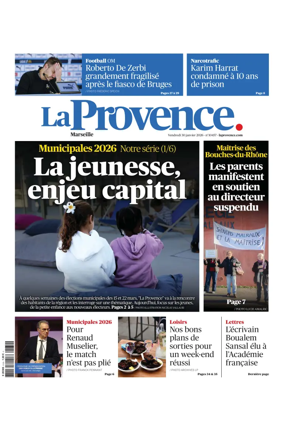 Cover of La Provence Marseille
