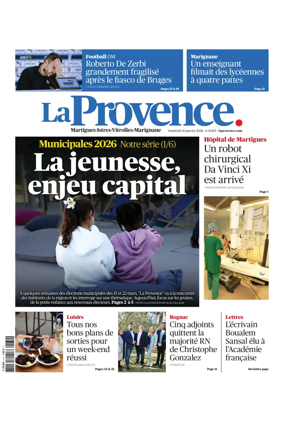 Cover of La Provence Martigues-Istres-Vitrolles-Marignane