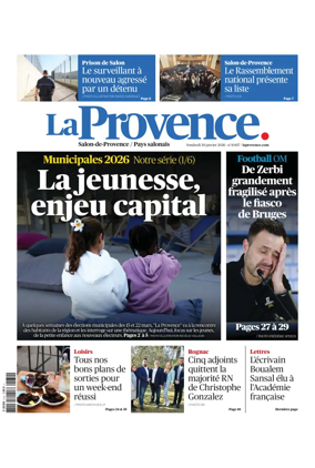Cover of La Provence Salon-de-Provence / Pays salonais
