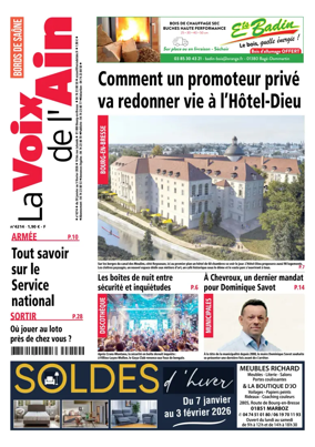 Cover of La Voix de l’Ain Bords de Saone