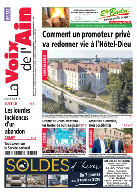 Cover of La Voix de l’Ain Bresse